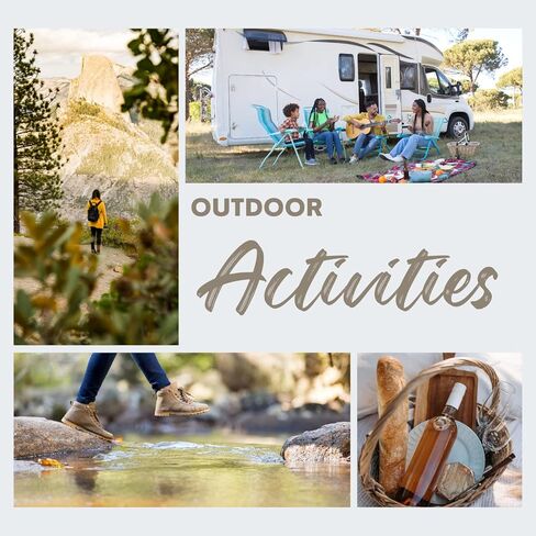 Orapink 4 Pieces Camping Utensil Set,4 In 1 Outdoor Portable Stainless Steel Spoon,Fork & Bottle Opener Combo Set For Hiking Camping Travel Functional Eating Multi-Tool in Kuwait