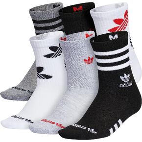 جوارب adidas Originals للأطفال للأولاد والبنات مبطنة برسومات مختلطة (6 أزواج) in Kuwait