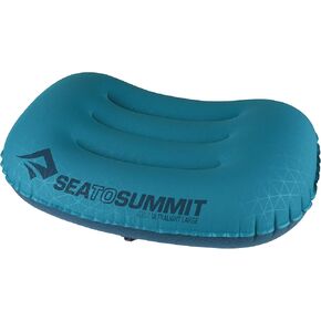 وسادة السفر والتخييم خفيفة الوزن قابلة للنفخ من Sea to Summit Eros، فاخرة (22 × 14)، رمادي in Kuwait