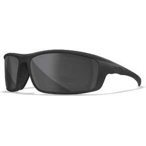 Wiley X WX Grid Sunglasses, Safety Glasses for Men and Women, UV Eye Protection for Shooting, Fishing, Biking, and Extreme Sports, Matte Black Frames, Smoke Grey Tinted Lenses in Saudi Arabia