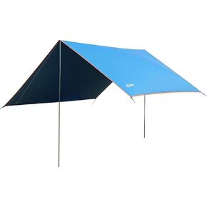 أرجوحة خفيفة الوزن من يودو، خيمة ظل للمأوى من الشمس، مظلة من قماش القنب مع أعمدة وأوتاد للتخييم في الهواء الطلق، والمشي لمسافات طويلة، وحقيبة الظهر، والصيد في النزهة in Kuwait