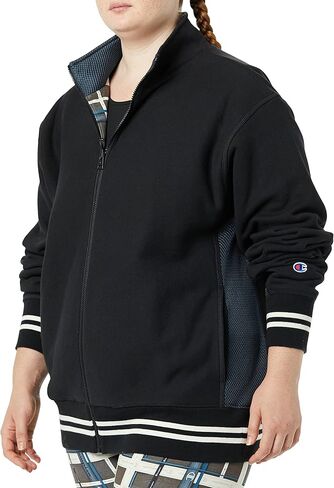 Champion Women's Making The Cut Season 3 Episode 2 Collab Curtis' Reversible Track Jacket in Saudi Arabia
