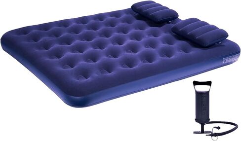 DIMAR GARDEN Full Size Camping Air Mattress Inflatable Bed with Pillow,Include Pump in Saudi Arabia