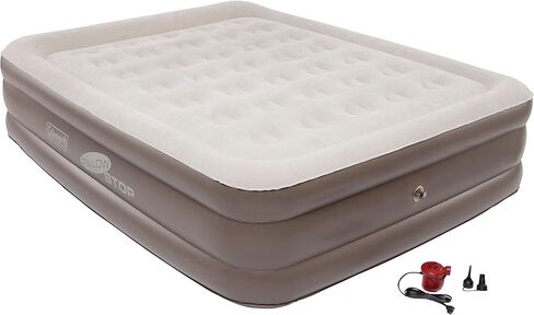 سرير هوائي مزدوج عالي من كولمان SupportRest Plus PillowStop in Kuwait