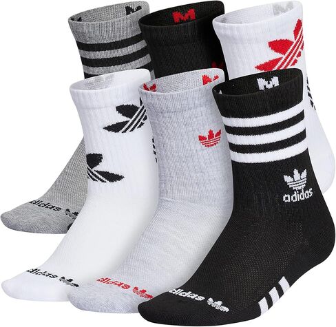 جوارب adidas Originals للأطفال للأولاد والبنات مبطنة برسومات مختلطة (6 أزواج) in Kuwait