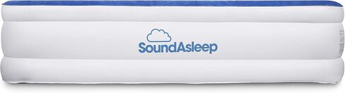 SoundAsleep Dream Series Luxury Air Mattress with ComfortCoil Technology & Built-in High Capacity Pump for Home & Camping- Double Height, Adjustable, Inflatable Blow Up, Portable - Twin Size in Kuwait