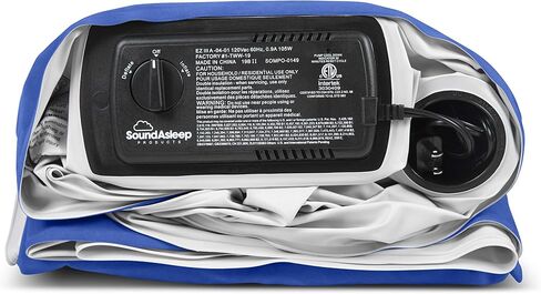 SoundAsleep Dream Series Luxury Air Mattress with ComfortCoil Technology & Built-in High Capacity Pump for Home & Camping- Double Height, Adjustable, Inflatable Blow Up, Portable - Twin Size in Kuwait