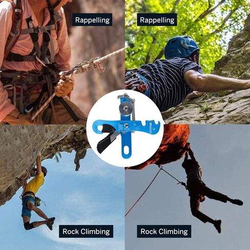 NewDoar تسلق وقف السليل رابيلينغ بيلاي للحبال 10-12 مللي متر المبتدئين للإنقاذ و Arborist شهادة CE in Kuwait