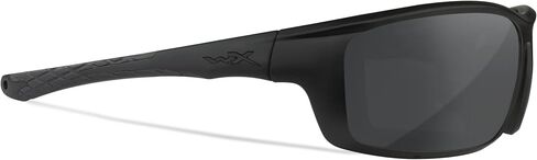 Wiley X WX Grid Sunglasses, Safety Glasses for Men and Women, UV Eye Protection for Shooting, Fishing, Biking, and Extreme Sports, Matte Black Frames, Smoke Grey Tinted Lenses in Saudi Arabia
