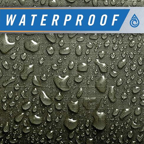 قماش القنب المقاوم للماء للتخييم من AQUAQUEST Defender - مأوى للخيمة شديدة التحمل أو ذبابة المطر - أساسيات التخييم للمشي لمسافات طويلة، بوشكرافت والأرجوحة، 20 × 13 قدم، بولدر كامو in Kuwait