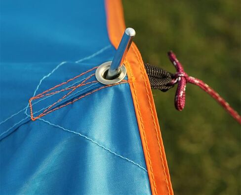 أرجوحة خفيفة الوزن من يودو، خيمة ظل للمأوى من الشمس، مظلة من قماش القنب مع أعمدة وأوتاد للتخييم في الهواء الطلق، والمشي لمسافات طويلة، وحقيبة الظهر، والصيد في النزهة in Kuwait