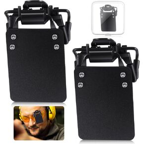 Hungdao 2 Packs International Standard Shooting Glasses Patch Shooting Patch for Eye Glasses Shooting Blinders Aim Assistance in Kuwait