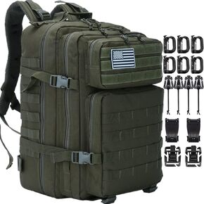 Createy 45L Military Tactical Backpack Large 3 Day Assault Pack Molle Bag Rucksack Bug Out Bag for Camping Hunting Hiking in Saudi Arabia