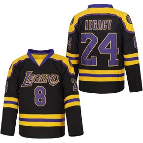 LEGEND 8 LEGACY24 Men's Legend 8 24 Movie Ice Hockey Jersey Stitched