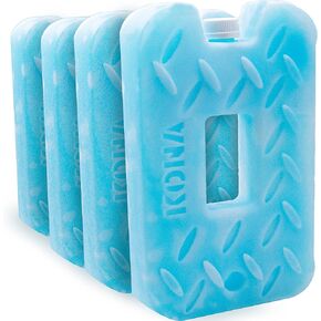 Kona Blue Ice 2 Pound Ice Packs for Coolers - Long Lasting Design - Refreezable Reusable Cooler Ice Pack (2) in Kuwait