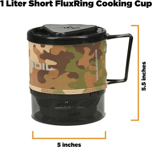 Jetboil MiniMo Camping and Backpacking Stove Cooking System with Adjustable Heat Control in Kuwait