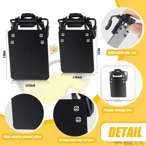 Hungdao 2 Packs International Standard Shooting Glasses Patch Shooting Patch for Eye Glasses Shooting Blinders Aim Assistance in Kuwait