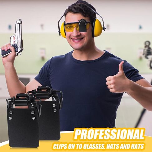 Hungdao 2 Packs International Standard Shooting Glasses Patch Shooting Patch for Eye Glasses Shooting Blinders Aim Assistance in Kuwait