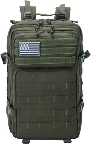 Createy 45L Military Tactical Backpack Large 3 Day Assault Pack Molle Bag Rucksack Bug Out Bag for Camping Hunting Hiking in Saudi Arabia