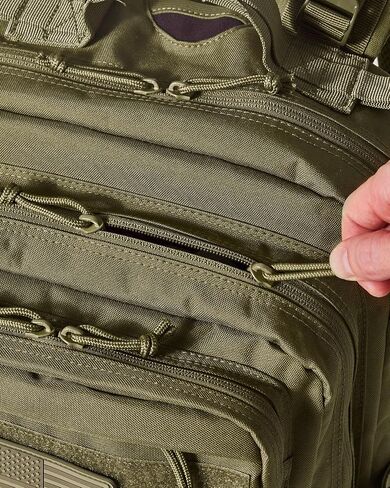 Falko Tactical Backpack - 2.4x Stronger Work & Military Backpack. Water Resistant and Heavy Duty Large Molle Backpack (50L) in Saudi Arabia