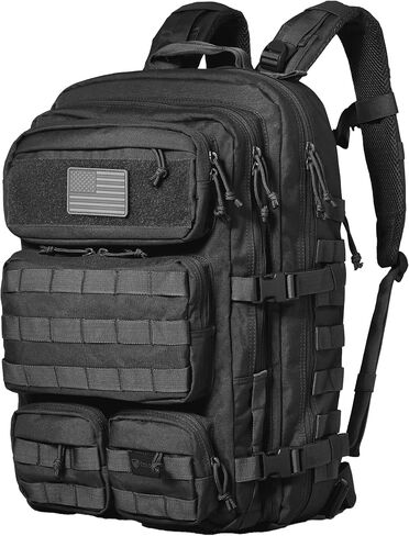 Falko Tactical Backpack - 2.4x Stronger Work & Military Backpack. Water Resistant and Heavy Duty Large Molle Backpack (50L) in Saudi Arabia