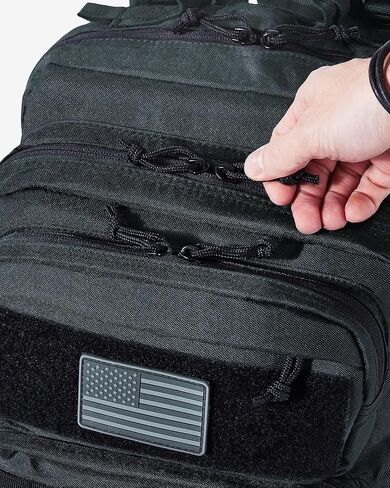 Falko Tactical Backpack - 2.4x Stronger Work & Military Backpack. Water Resistant and Heavy Duty Large Molle Backpack (50L) in Kuwait