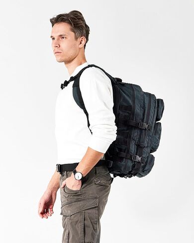 Falko Tactical Backpack - 2.4x Stronger Work & Military Backpack. Water Resistant and Heavy Duty Large Molle Backpack (50L) in Kuwait