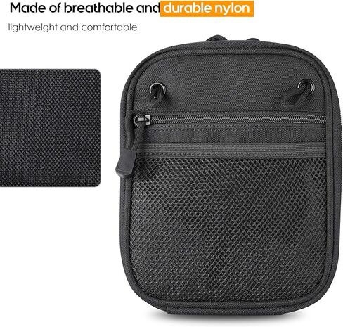 ProCase Concealed Gun Pouch, Multipurpose Carry Pistol Holster Fanny Pack Waist Bag for Handgun with Belt Loops in Saudi Arabia