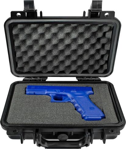Eylar Tactical Hard Gun Case Water & Shock Proof With Foam TSA Approved 11.6 Inch 8.3 Inch 3.8 Inch in Kuwait