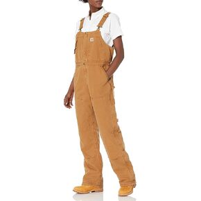 Carhartt Women's Weathered Duck Wildwood Bib Overalls (Regular and Plus Sizes) in Saudi Arabia