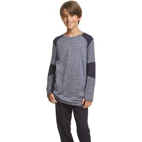 C9 Champion Boys' Color Blocked Long Sleeve T-Shirt in Saudi Arabia