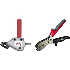 Malco TS1 Turbo Shear 20 Gauge Capacity Sheet Metal Cutting Attachment & MSHMLC 4-inch Cleanable Reversible 1/4-inch and 5/16-inch Hex Driver (1-Pack) in Saudi Arabia
