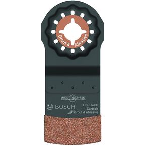 بوش OSL350CR10 قطعة واحدة 3-1/2 بوصة. لوحة صنفرة Starlock متعددة الأدوات والكربيد الكاشطة 100 حبيبة دلتا لتطبيقات الصنفرة في الخشب والخشب مع الطلاء ومجموعة رقيقة