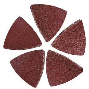 KingBra 3-1/8 Inch Oscillating Sanding Pads, 80mm Triangular Hook and Loop Sanding Pads for Oscillating Multitool