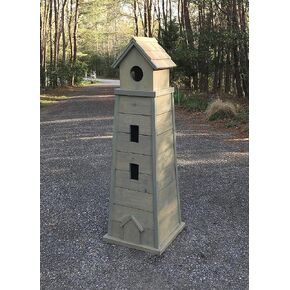 Woodworking Project Plans for a 5 ft. Garden Lighthouse. DIY Instruction guide includes photos at every step. in Kuwait