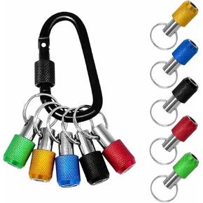 12PCS Bit Holders 1/4 Socket, Hex Shank Screwdriver Bit Holder for Impact Driver Drill Bit Keychain Extension Bar Quick Release Easy Change, Screwdriver Bit Holders for Tools & Home Improvement Gift in Saudi Arabia