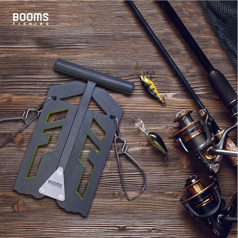 Booms Fishing TU1 Culling Beam, Tournament Fish Scale, Lightweight Foldable Style, Easy to Use and Carry, Comes with a 24" Adhesive Fish Ruler in Saudi Arabia