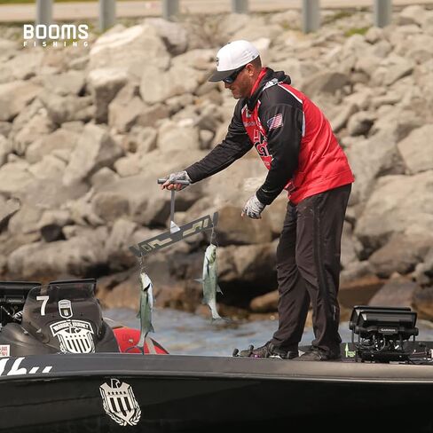 Booms Fishing TU1 Culling Beam, Tournament Fish Scale, Lightweight Foldable Style, Easy to Use and Carry, Comes with a 24" Adhesive Fish Ruler in Saudi Arabia