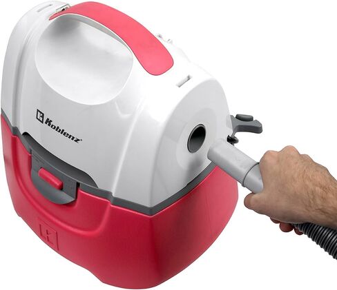 Koblenz WD-380K2B Portable Wet-Dry Vacuum, 3 Gallon 2.0HP w/adjustable floor tool, Designer Series, White-5 Year Warranty in Saudi Arabia