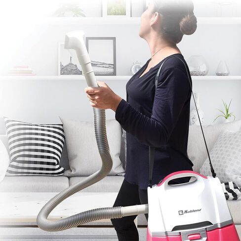 Koblenz WD-380K2B Portable Wet-Dry Vacuum, 3 Gallon 2.0HP w/adjustable floor tool, Designer Series, White-5 Year Warranty in Saudi Arabia
