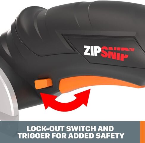 Worx WX082L 4V ZipSnip Cordless Electric Scissors, fabric scissors, rotary cutter in Saudi Arabia