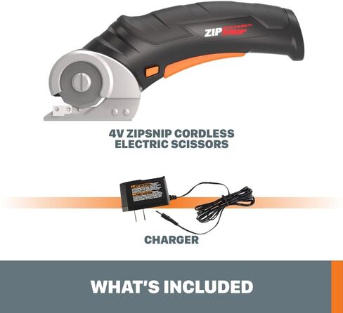 Worx WX082L 4V ZipSnip Cordless Electric Scissors, fabric scissors, rotary cutter in Saudi Arabia