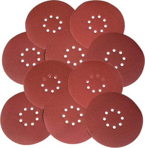 WEN DW1085 10-Amp Variable Speed Handheld Drywall Sander with Dust Hose and Collection Bag, Black & DW80SP Drywall Sander 80-Grit Hook and Loop 9-Inch Sandpaper, 10-Pack in Saudi Arabia
