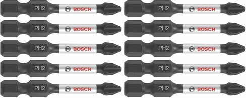 BOSCH ITPH1102 2-Pack 1 In. Phillips #1 Impact Tough Screwdriving Insert Bits in Saudi Arabia