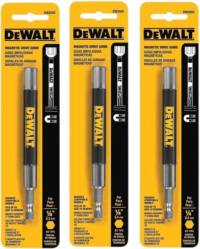 DEWALT DW2055 Magnetic Bit Tip Holder (3 PACK) in Saudi Arabia