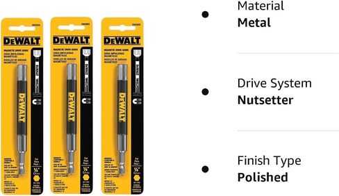 DEWALT DW2055 Magnetic Bit Tip Holder (3 PACK) in Saudi Arabia
