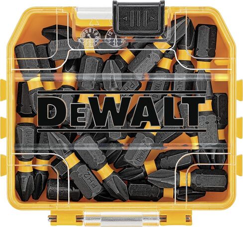DEWALT FlexTorq Impact Driver Bit Set, Phillips, 1/4-Inch x 1-Inch, 30-Piece (DWA1PH2IR30) in Saudi Arabia