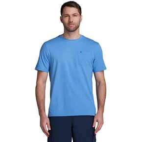 IZOD Men's Saltwater Soft Wash Pocket Crew T-Shirt in Saudi Arabia