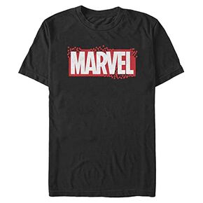 Marvel Big & Tall Classic Small Blocks Men's Tops Short Sleeve Tee Shirt in Saudi Arabia