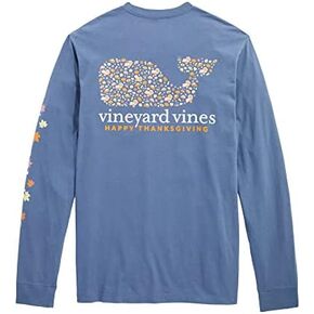 تيشيرت جيب بجيب أيقونات عيد الشكر بأكمام طويلة من Vineyard Vines للرجال in Kuwait